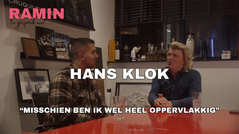Ramin in gesprek met Hans Klok